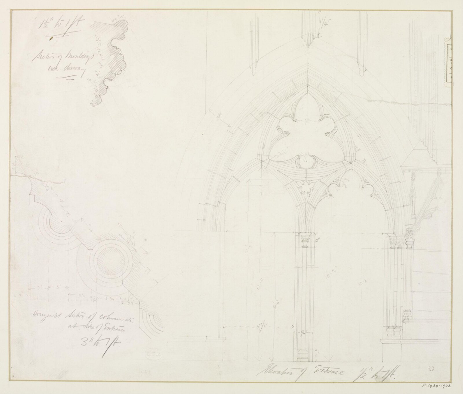 Drawing, Harry Brockhurst, September 1903