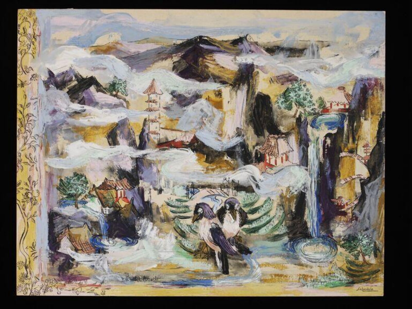 Painting, Jehangir Sabavala, ca. 1940 - ca. 1950
