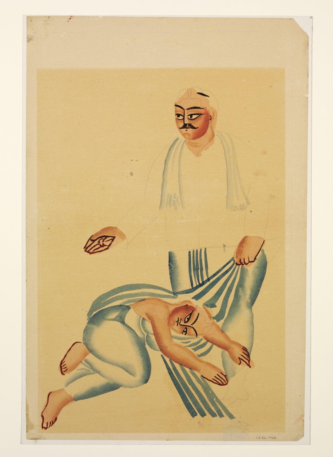 Drawing, Nibaran Chandra Ghosh, ca. 1900