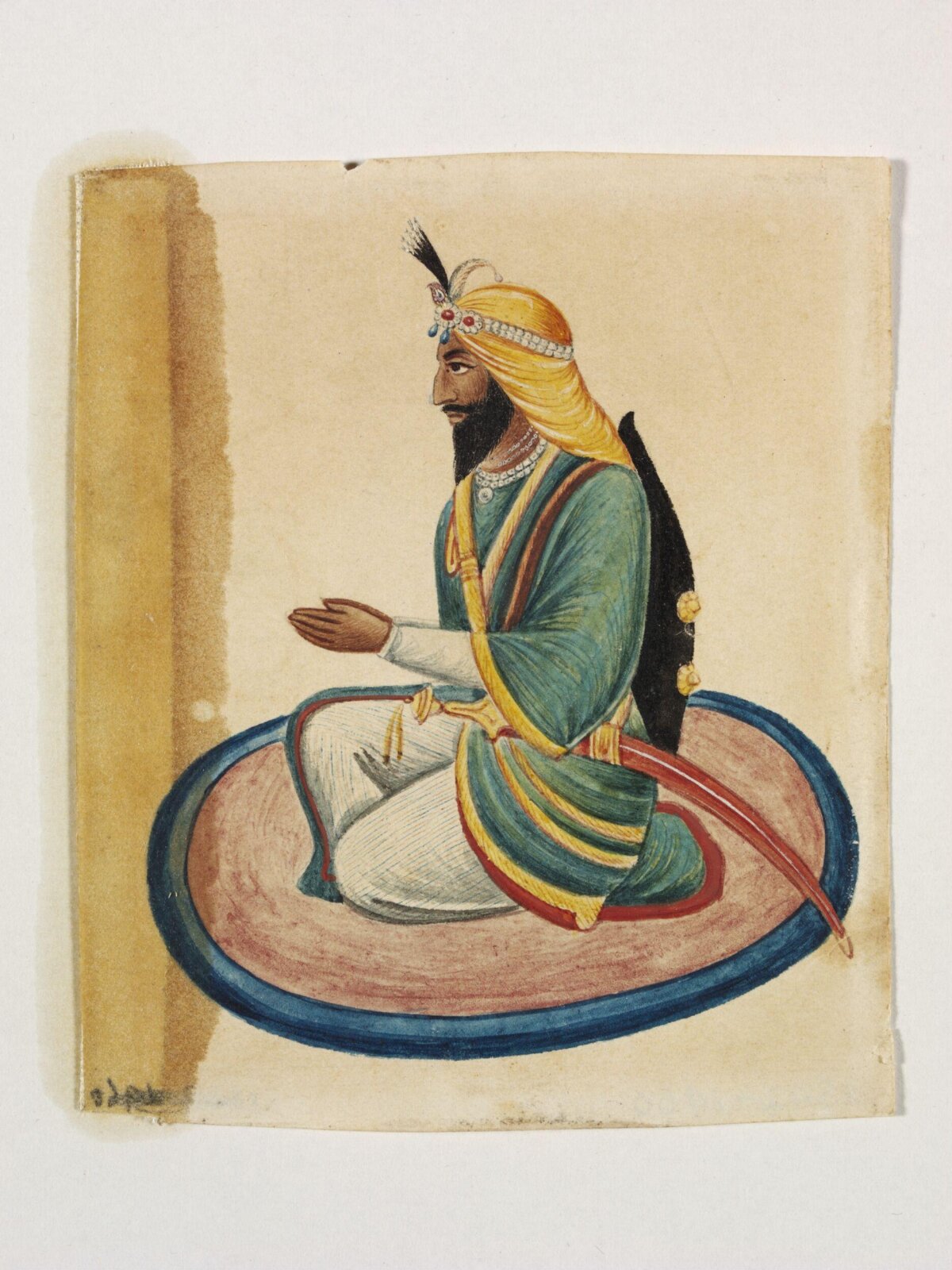Raja Dhian Singh, ca. 1835 - ca. 1840