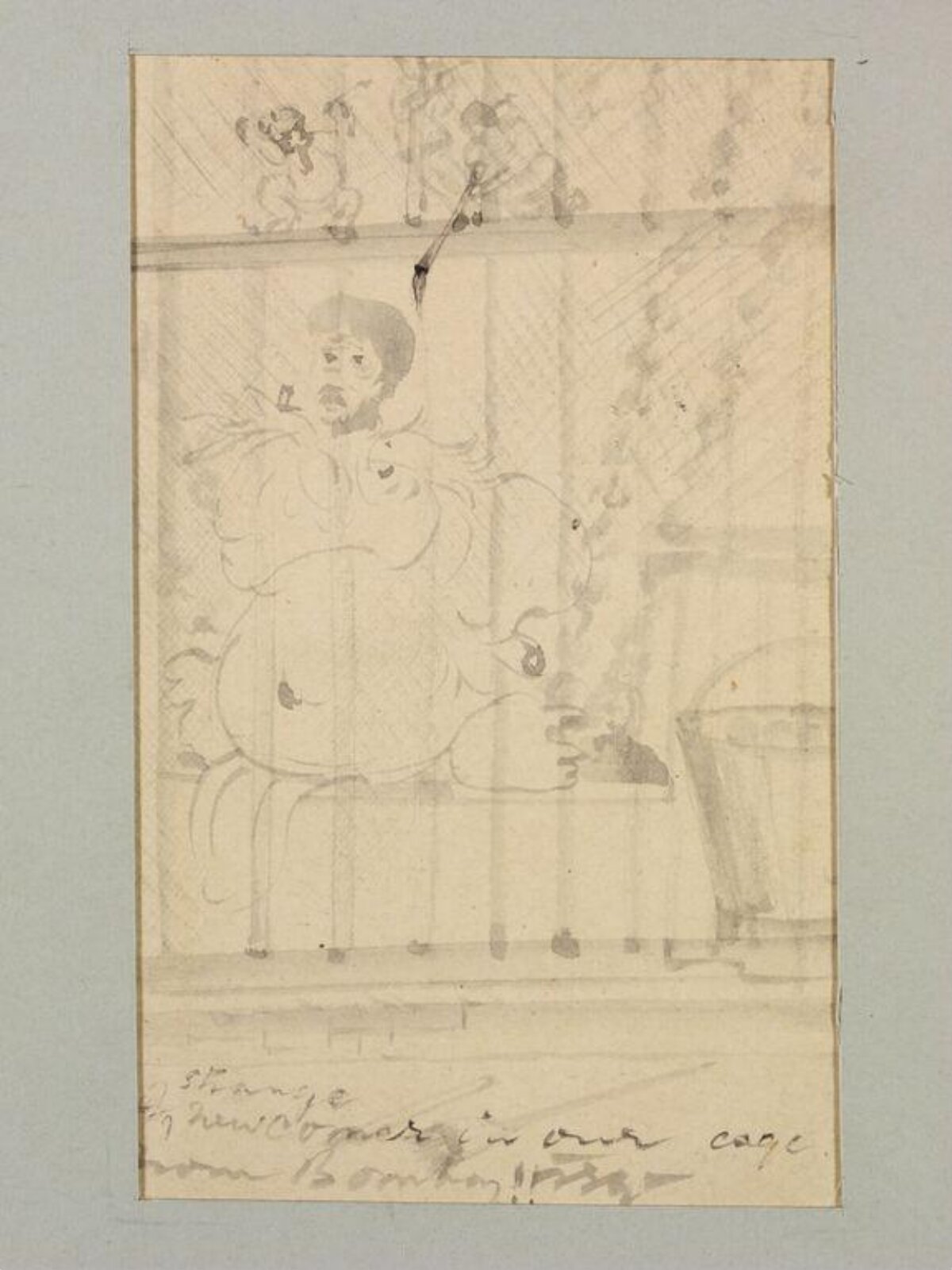 Drawing, Nandalal Bose, 1920