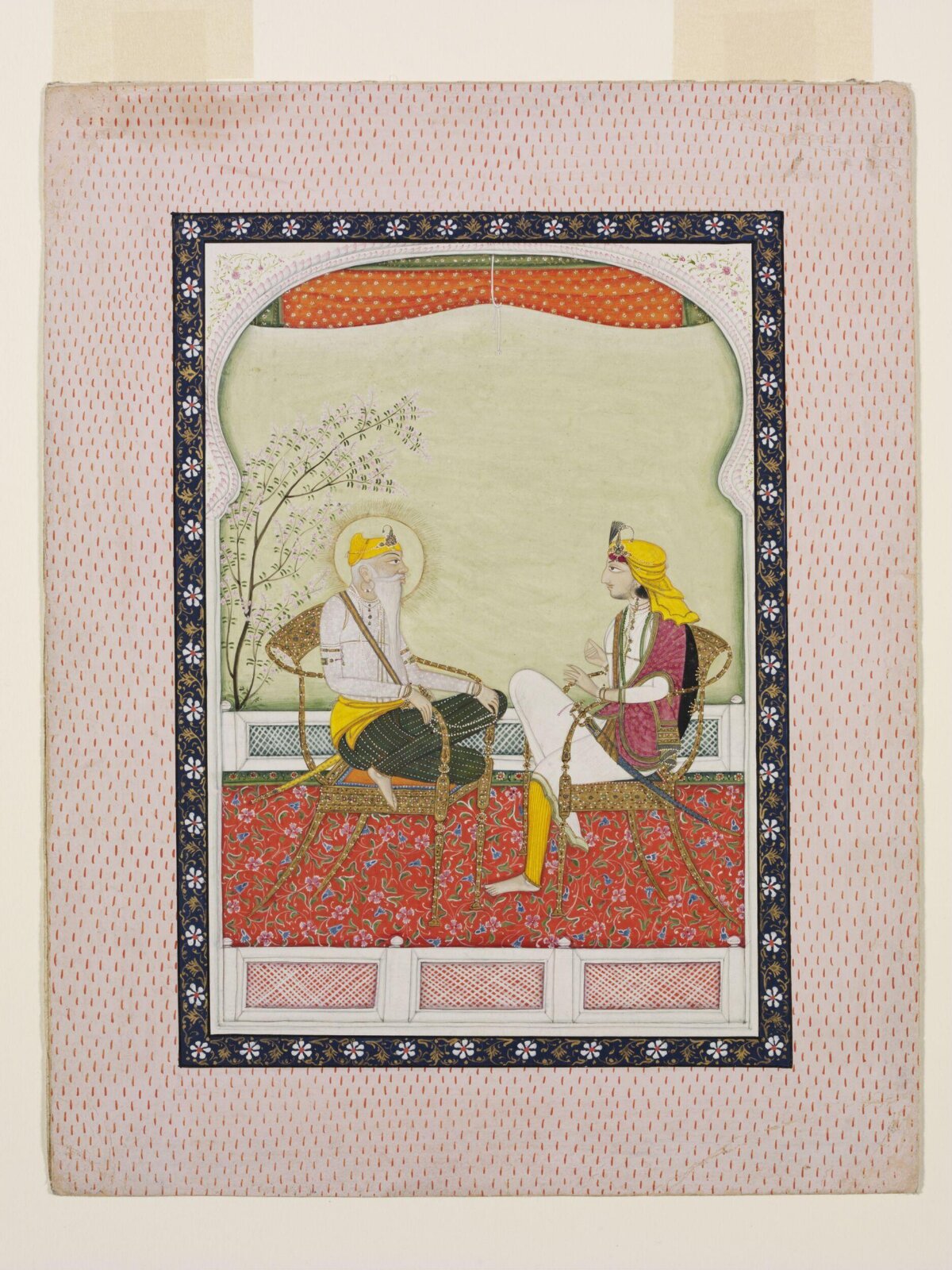 Ranjit Singh and Hira Singh, ca. 1838 - ca. 1840