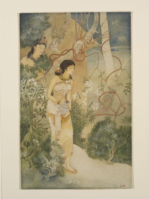 Sakuntala and King Dushyanta