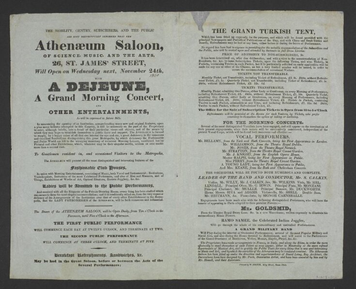 Handbill top image