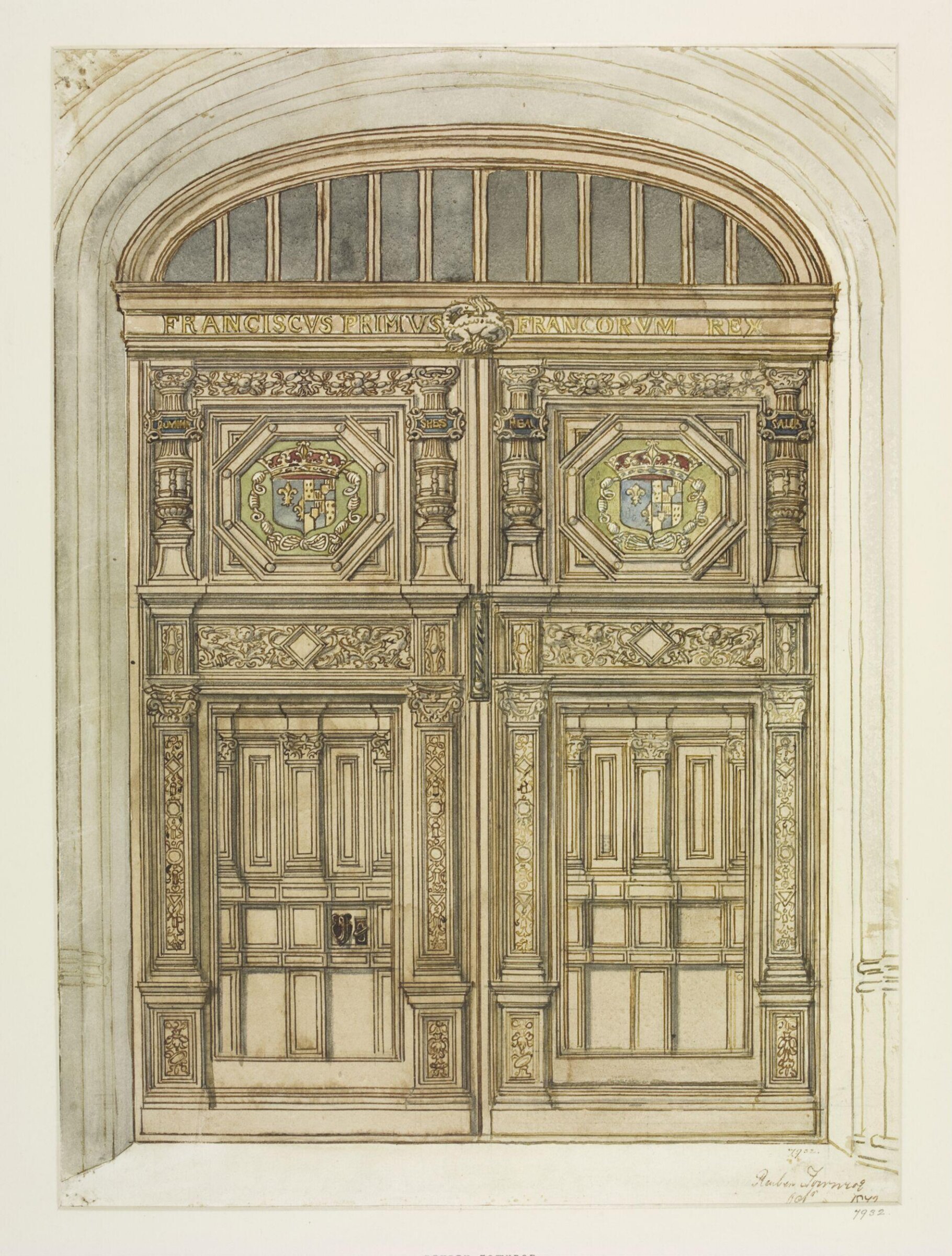 Drawing, Reuben Townroe, 1872