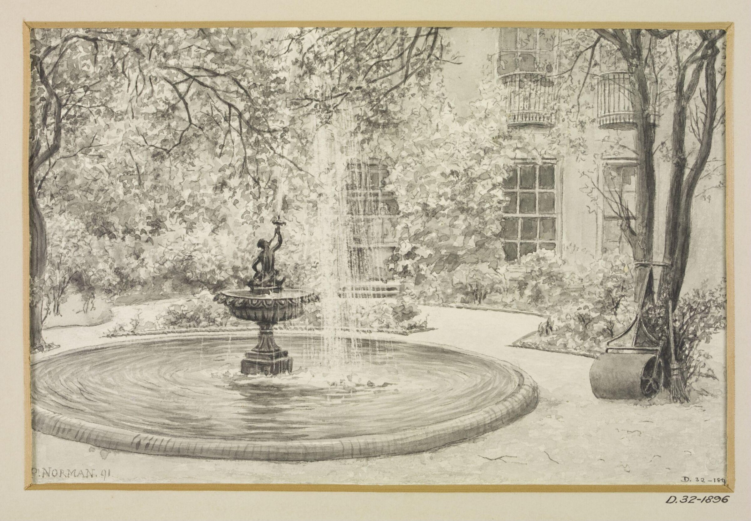 Drawing, Philip Norman, 1891