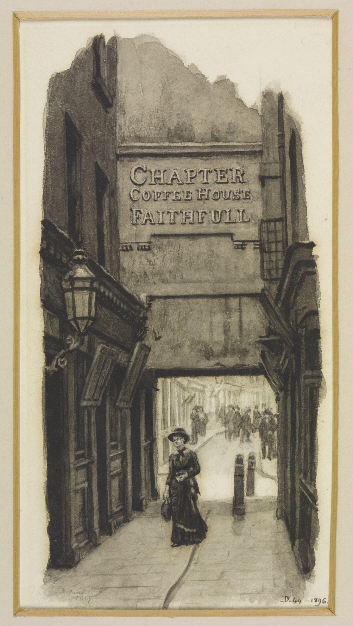 Drawing, Philip Norman, 1887