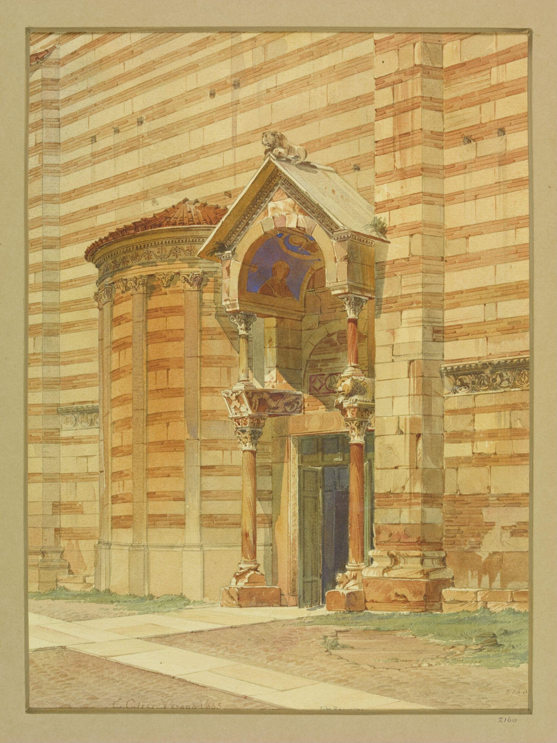 Drawing, Ernst Giese, 1855