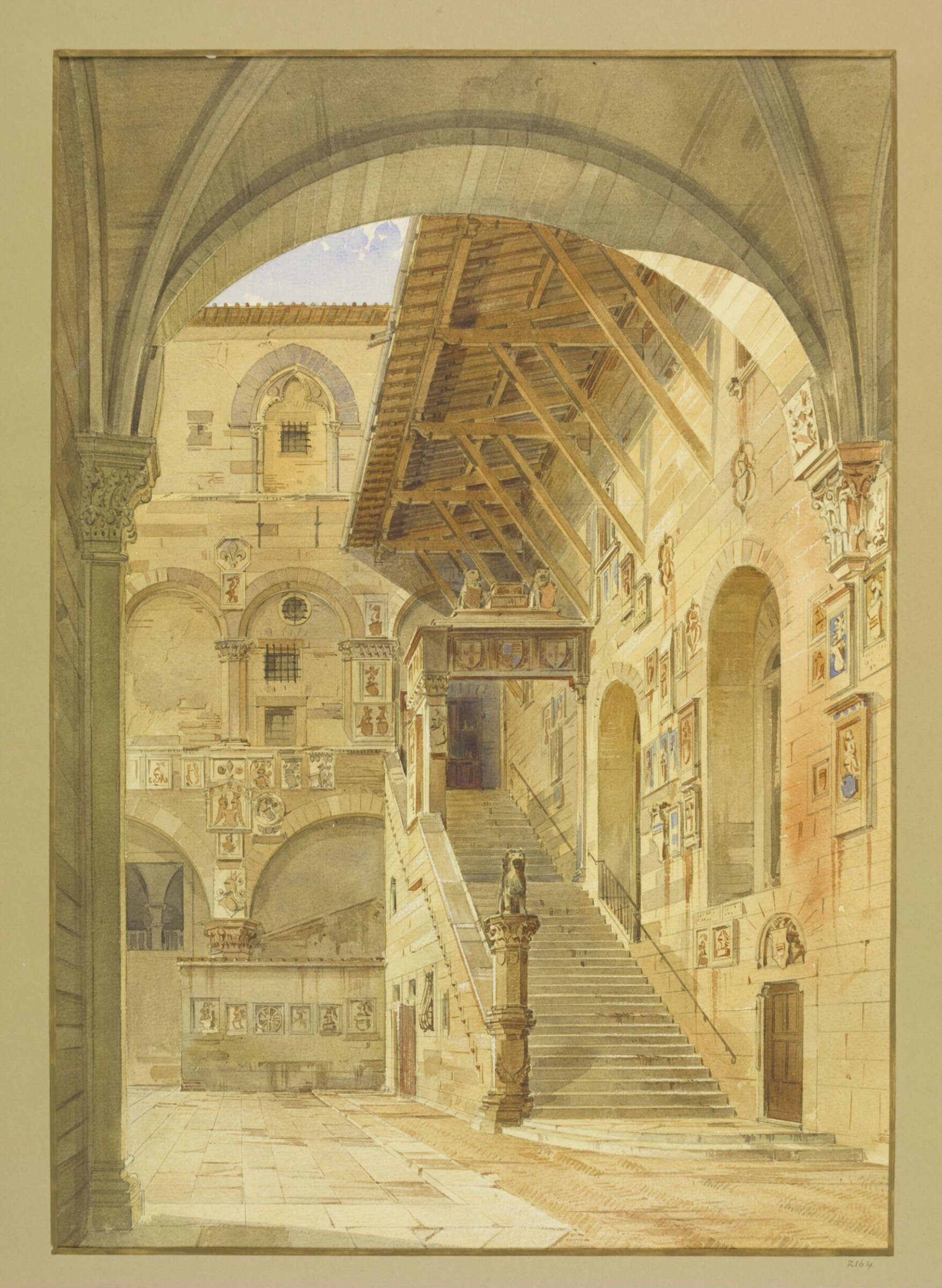 Drawing, Ernst Giese, c. 1850s