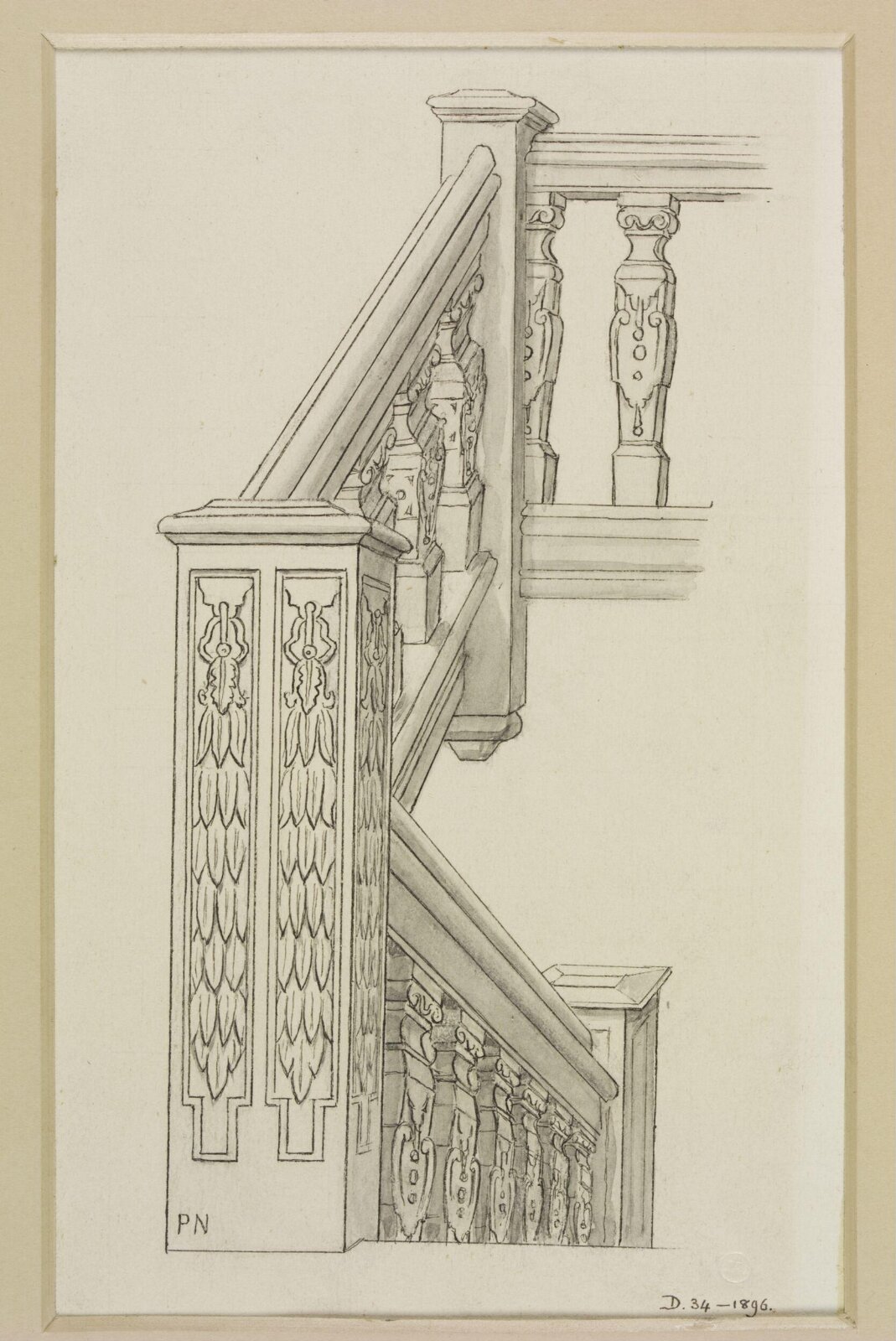 Drawing, Philip Norman, c. 1880s