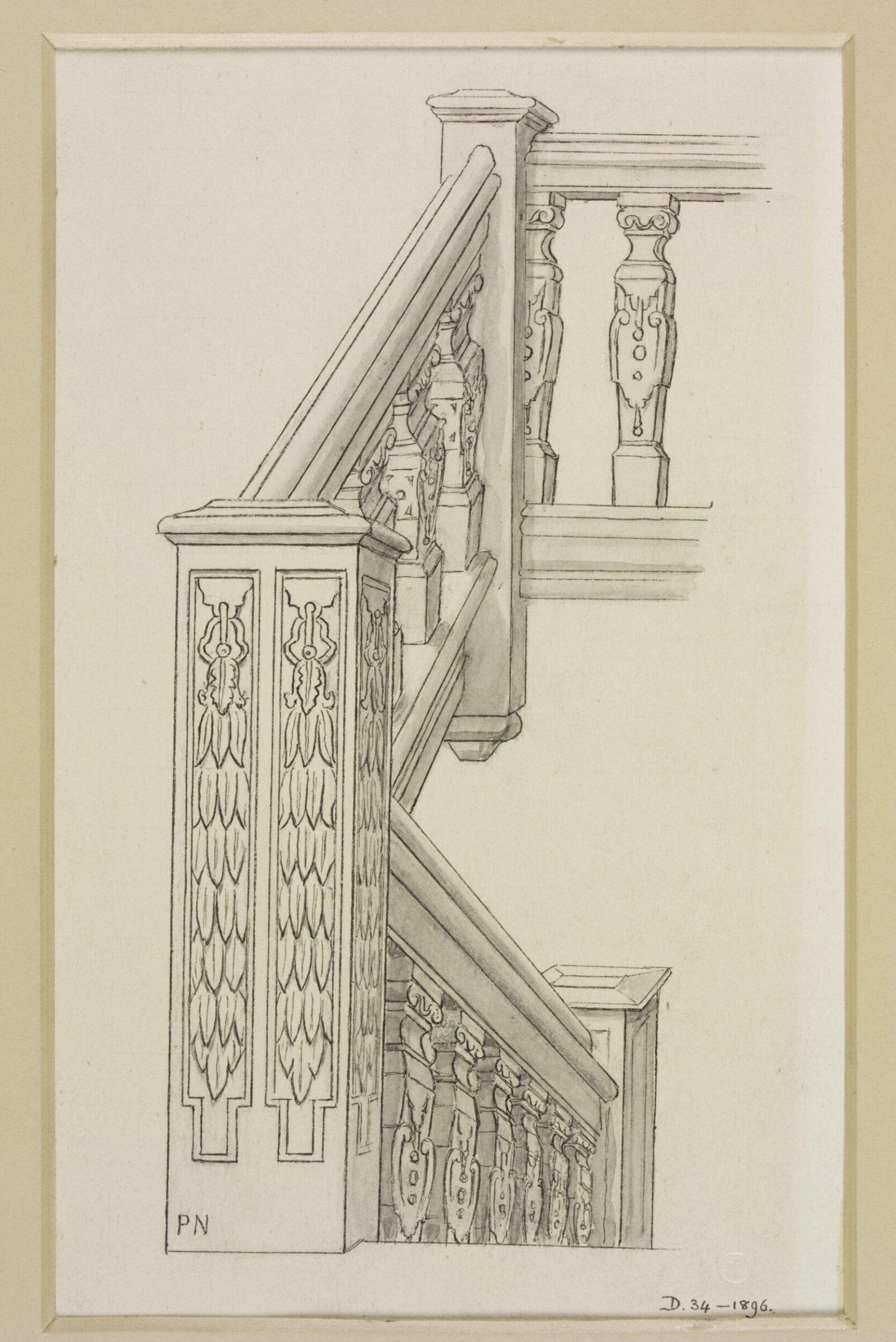 Drawing, Philip Norman, c. 1880s
