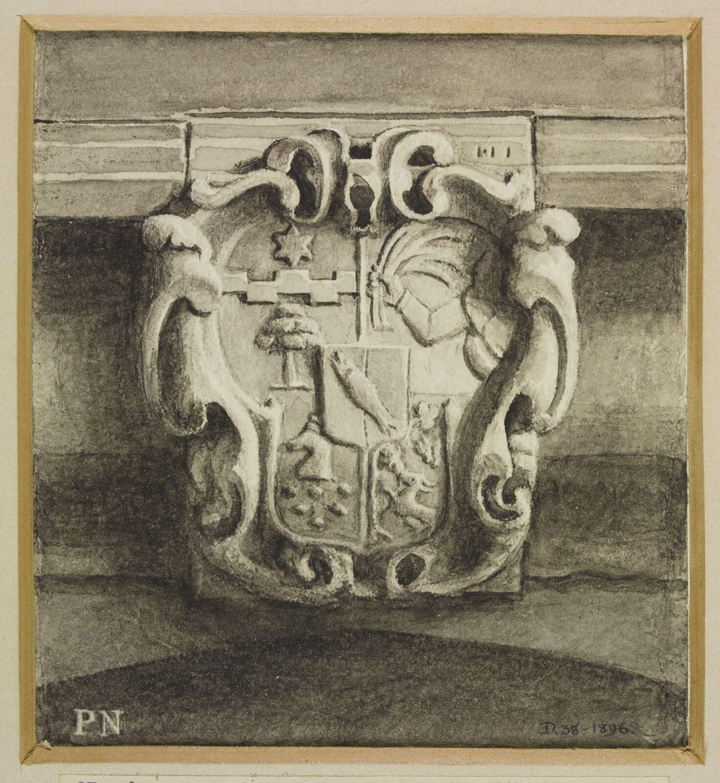 Drawing, Philip Norman, 1888