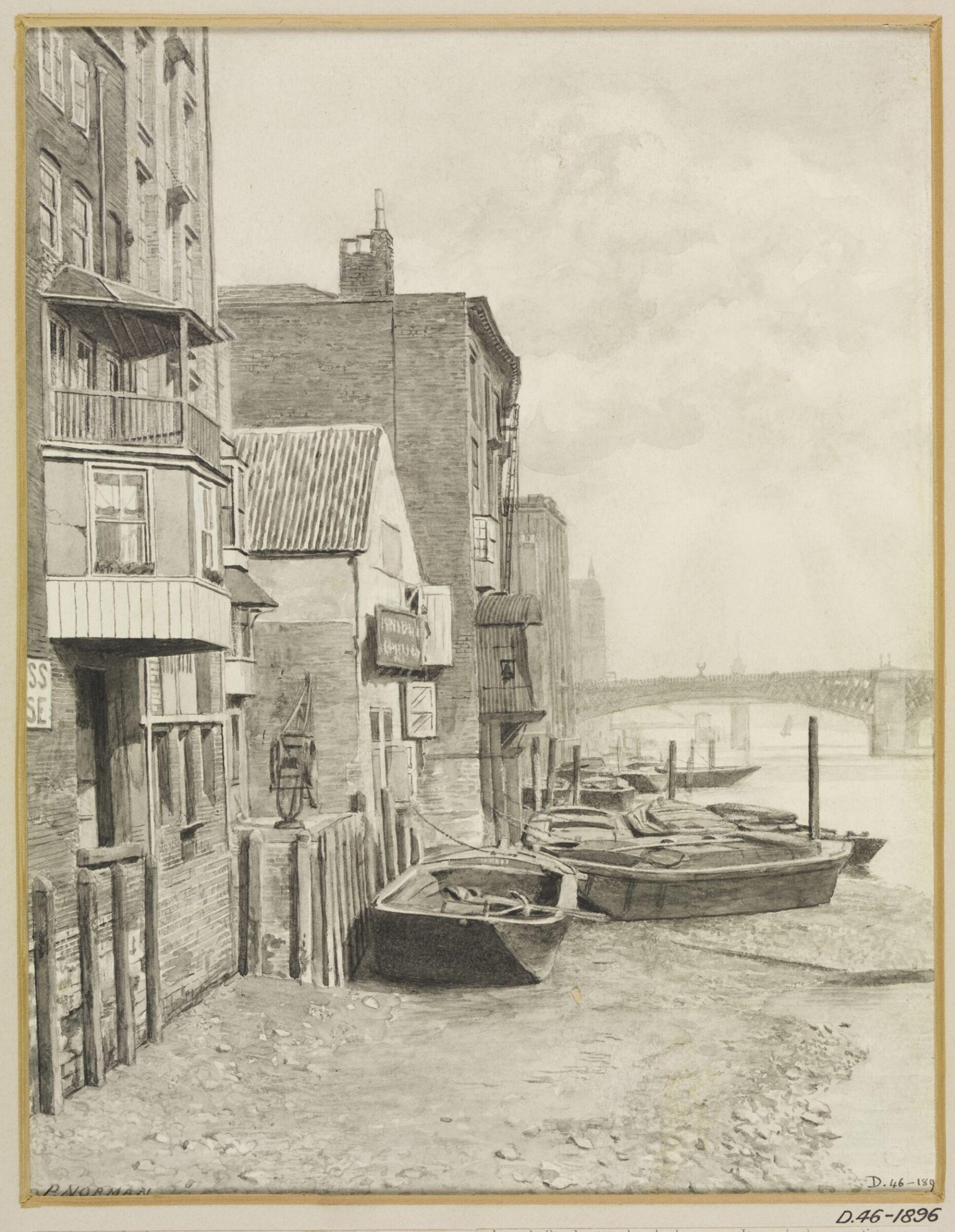 Drawing, Philip Norman, 1891