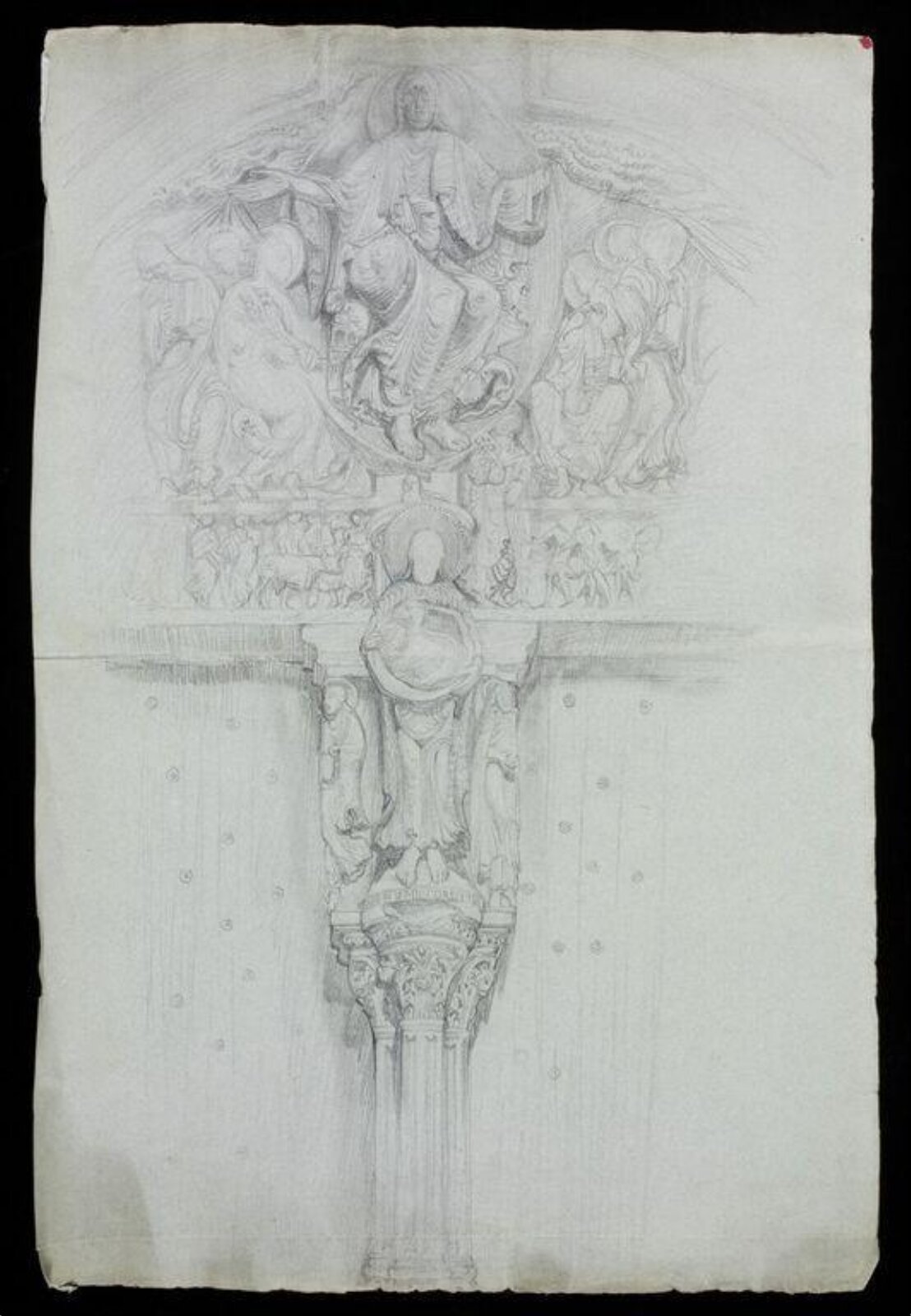 Drawing, W. R. Lethaby, late 19th-early 20th century