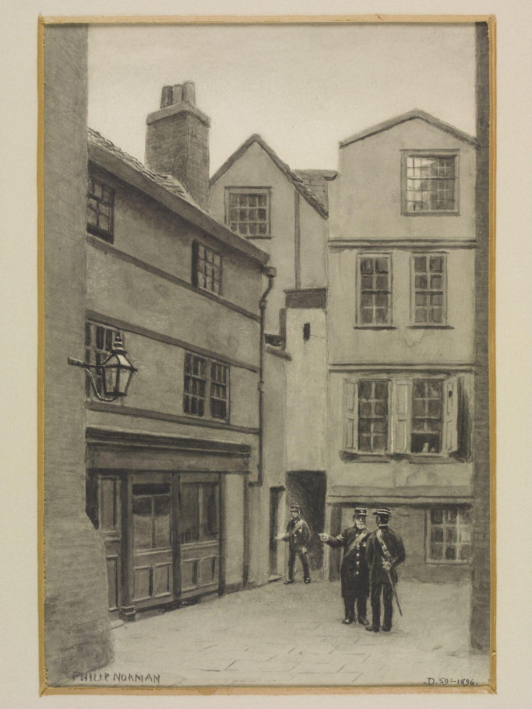 Drawing, Philip Norman, 1890