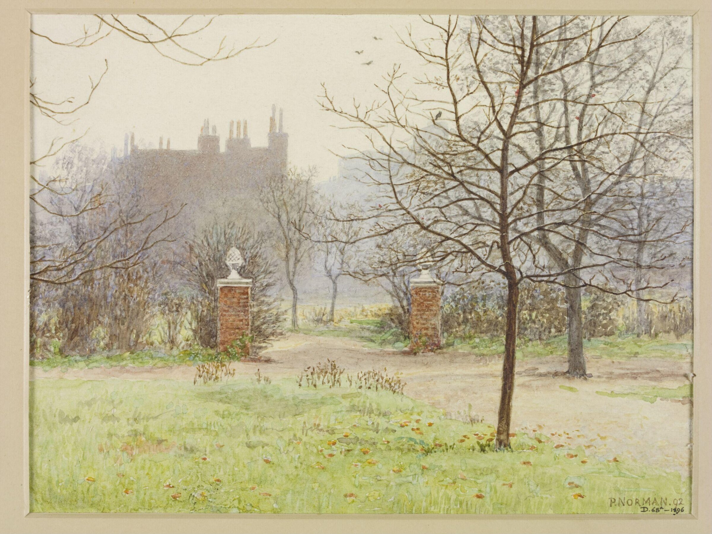 Drawing, Philip Norman, 1892