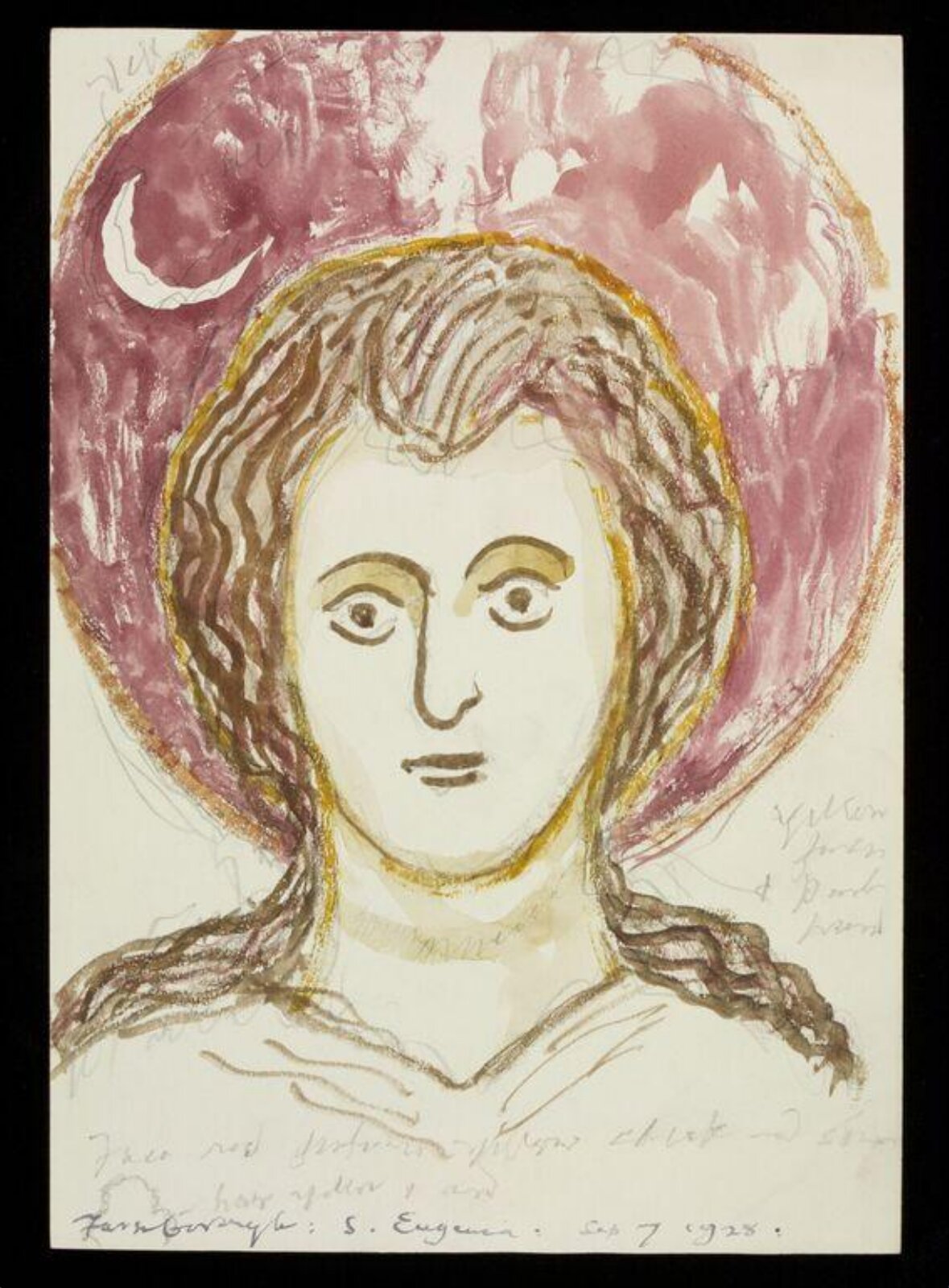 Drawing, W. R. Lethaby, 1928