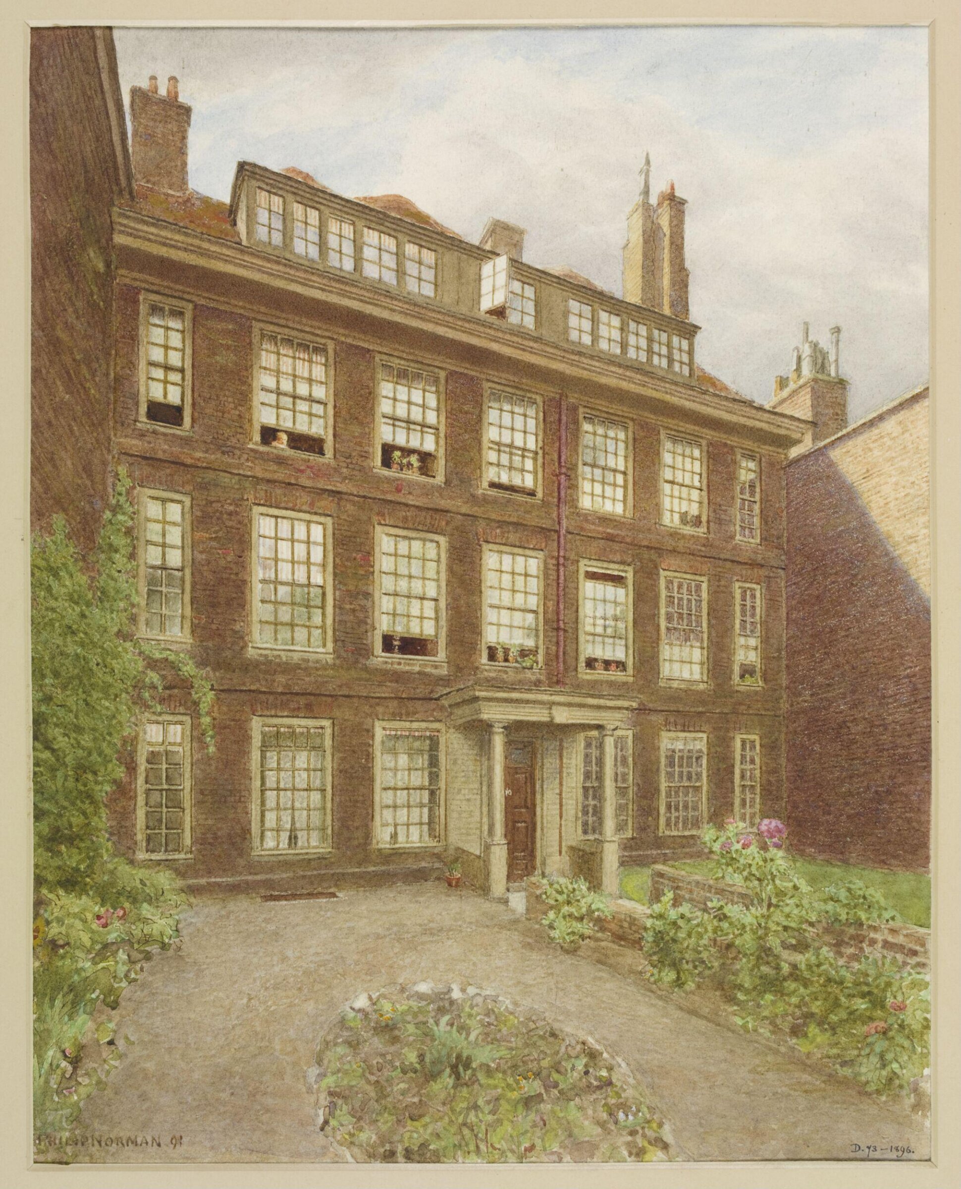 Drawing, Philip Norman, 1891