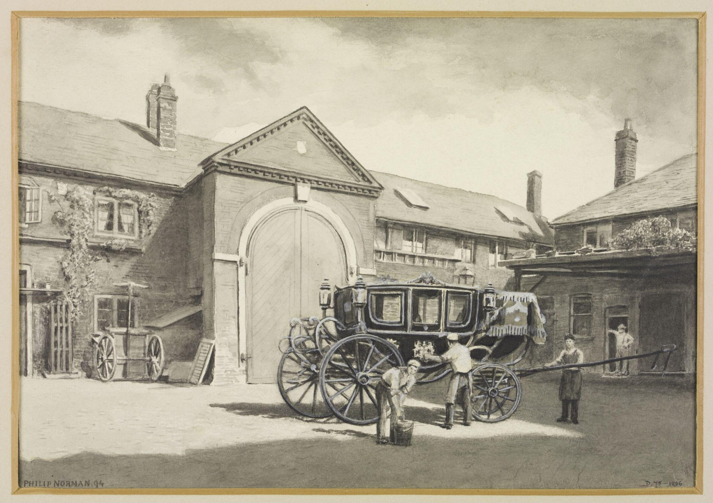 Drawing, Philip Norman, 1894