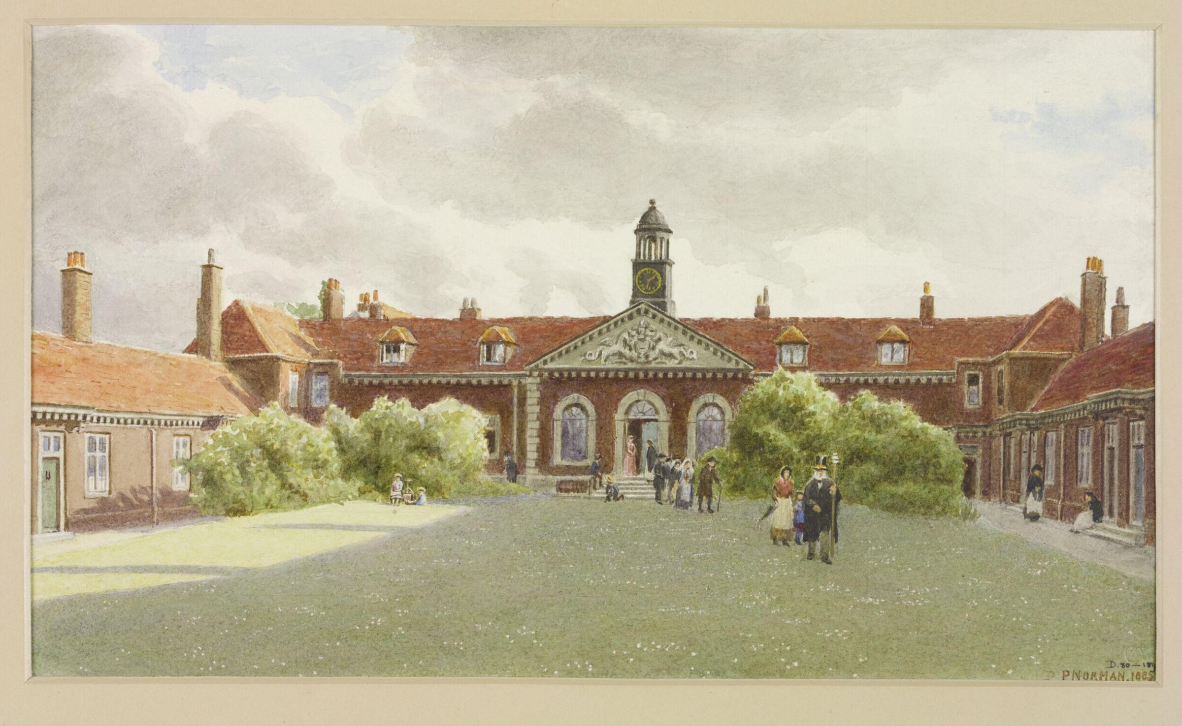 Drawing, Philip Norman, 1885