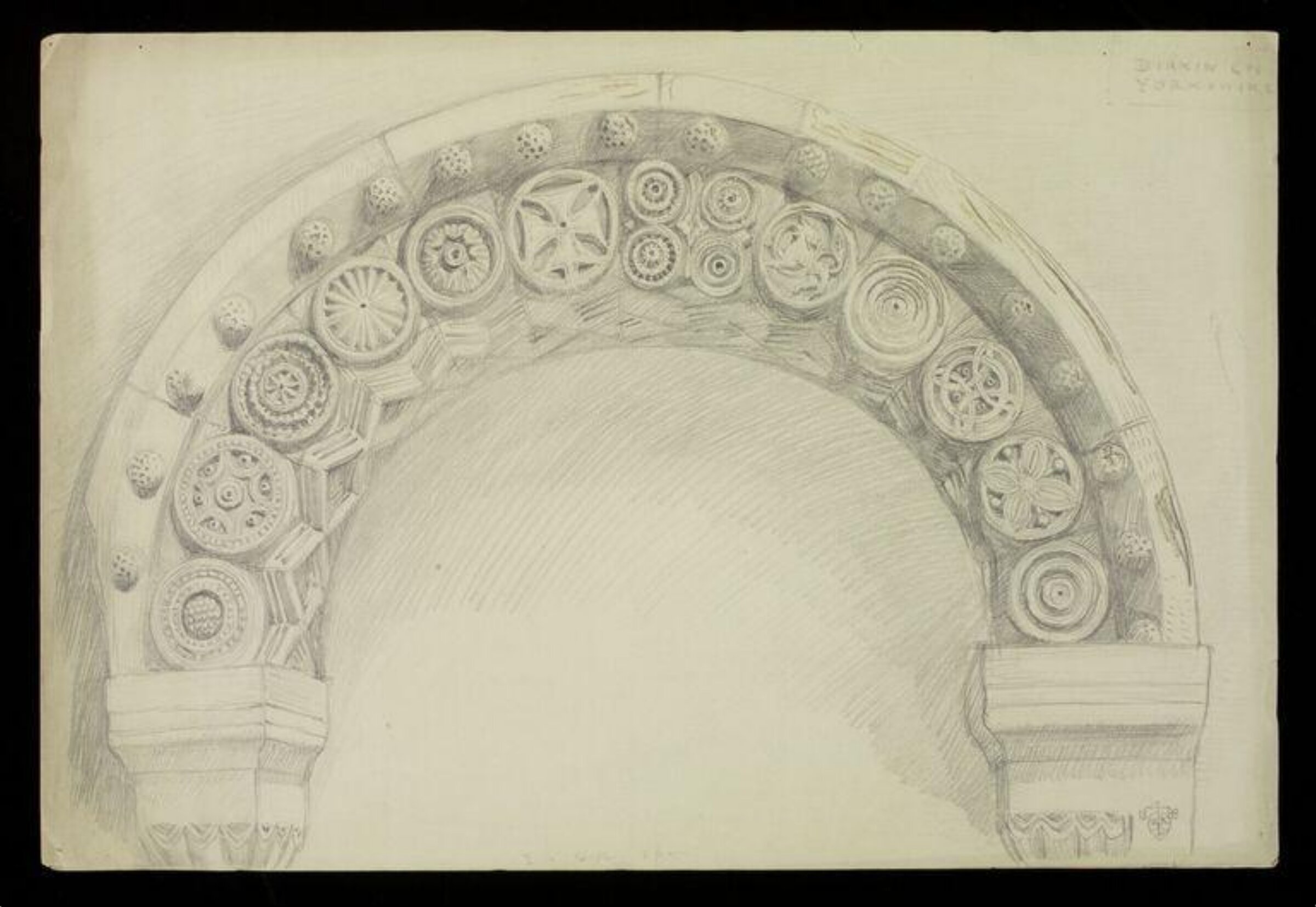 Drawing, W. R. Lethaby, 1888