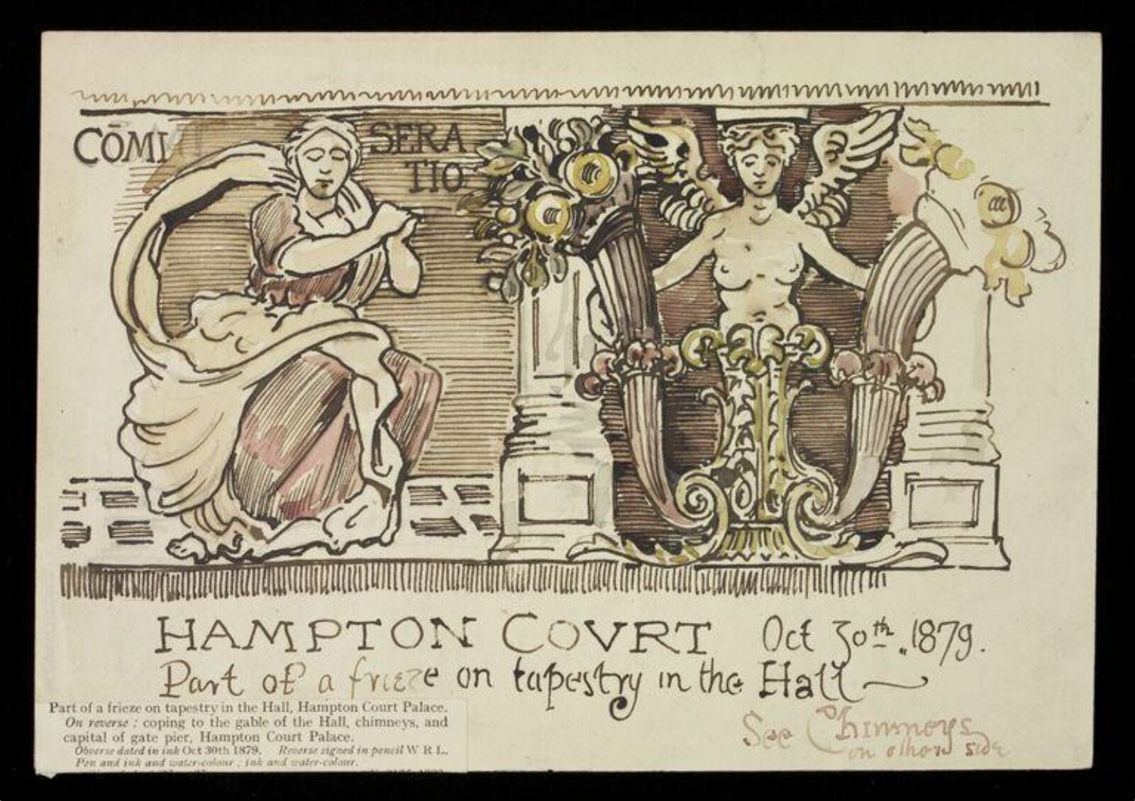 Drawing, W. R. Lethaby, 1879
