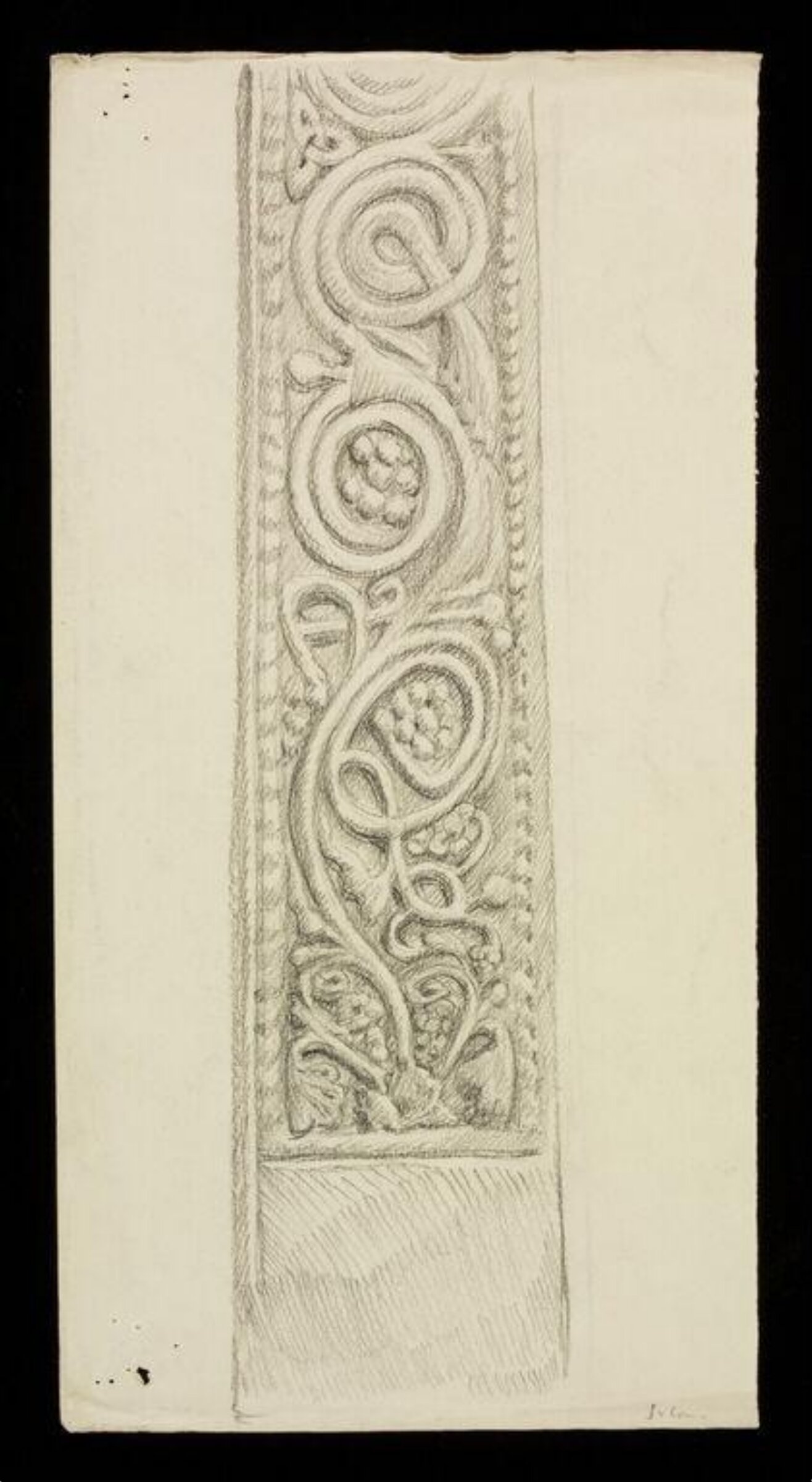 Drawing, W. R. Lethaby, late 19th-early 20th century
