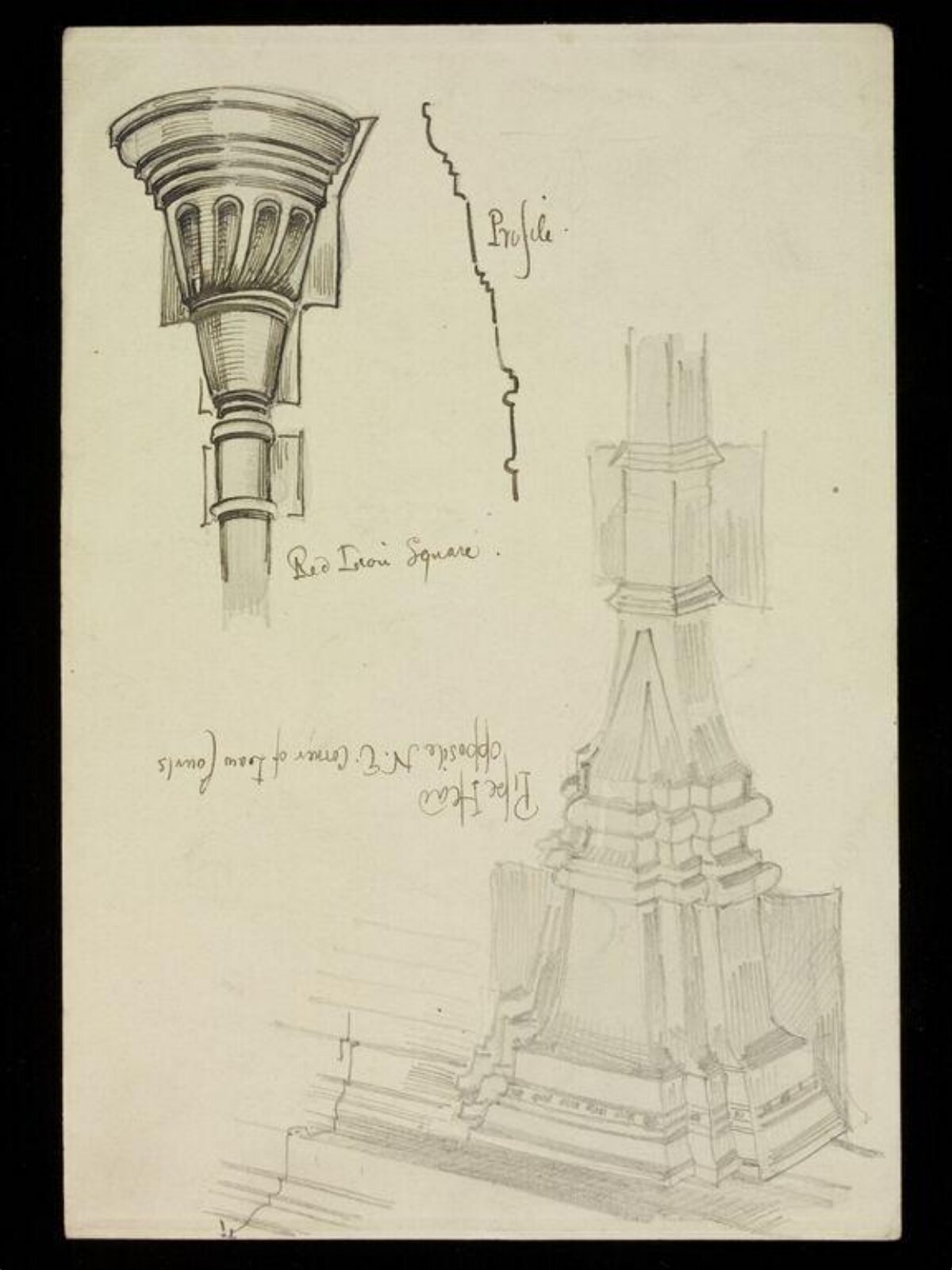 Drawing, W. R. Lethaby
