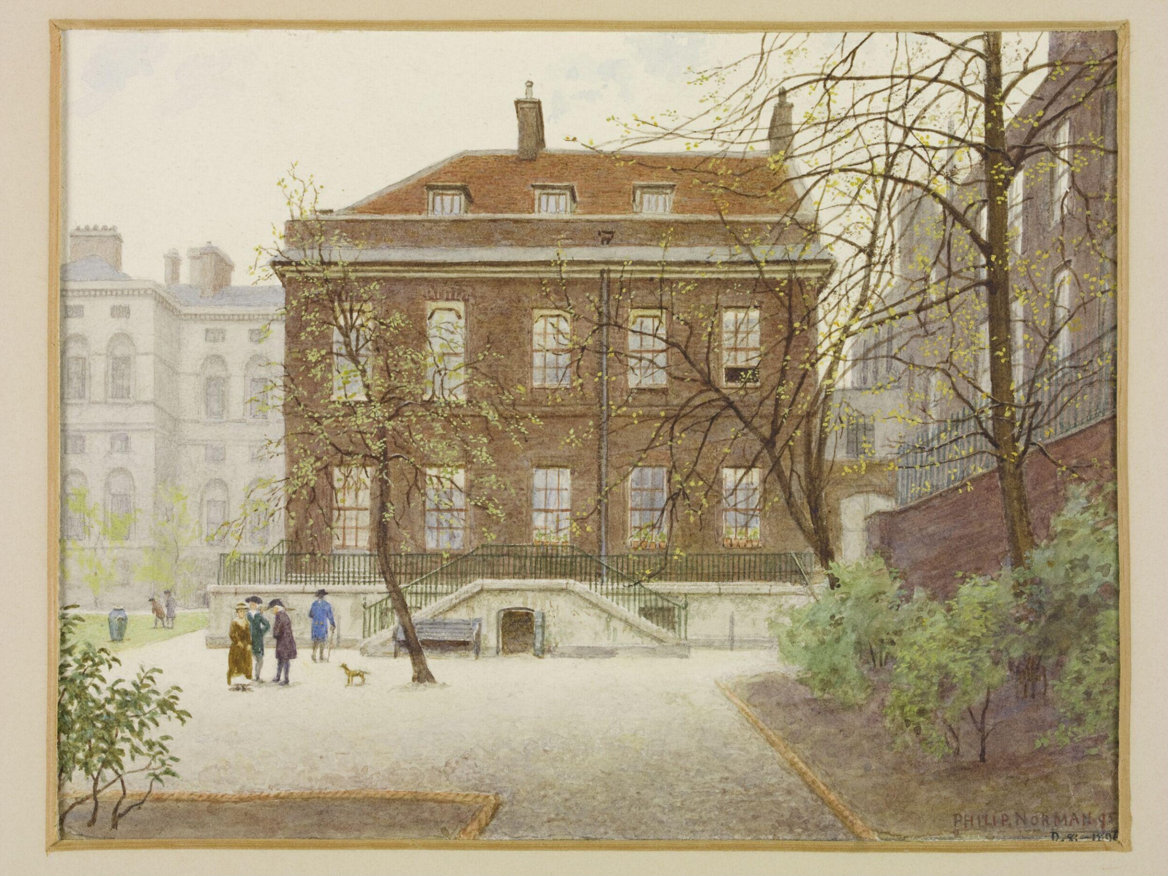 Drawing, Philip Norman, 1895