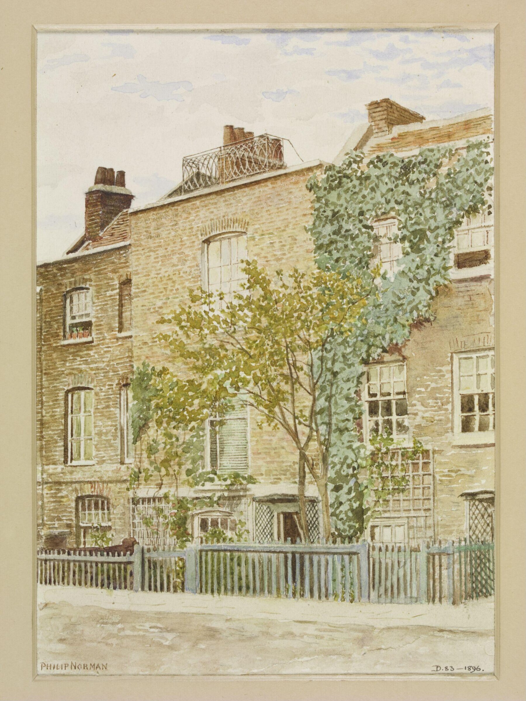 Drawing, Philip Norman, 1875