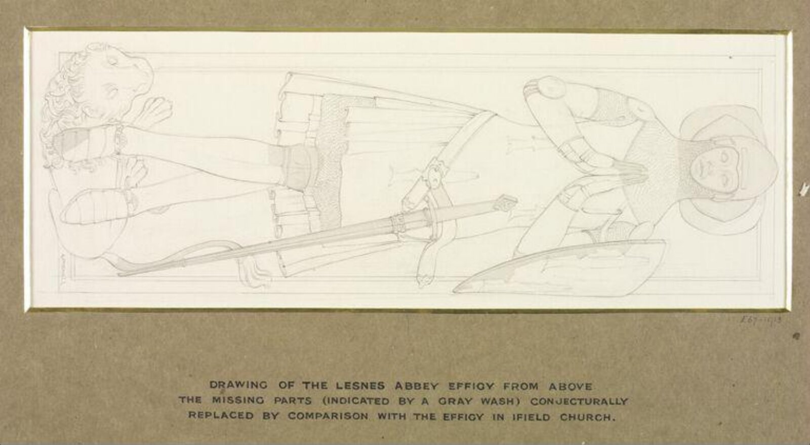 Drawing, Alfred Howell, 1912