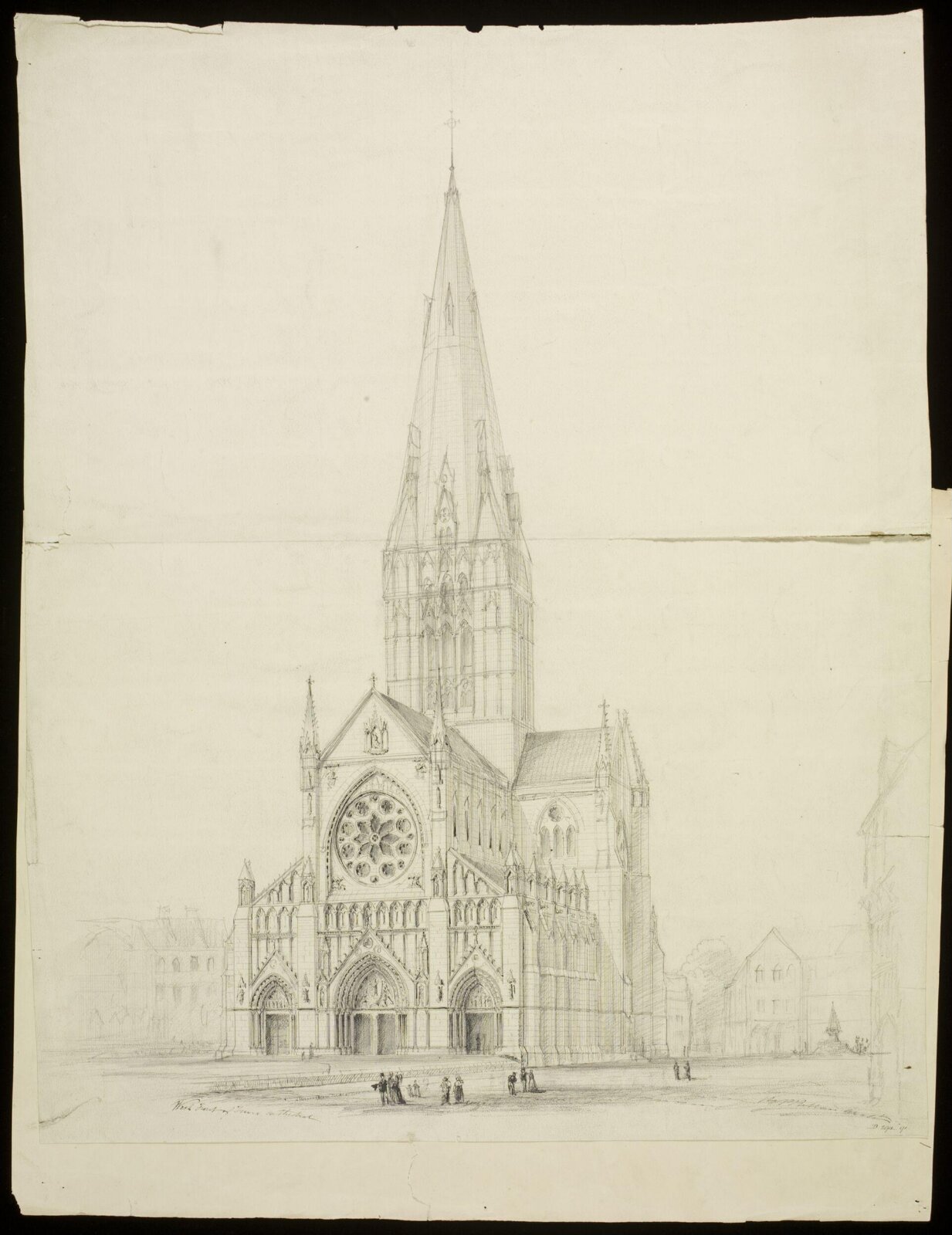 Drawing, Richard Popplewell Pullan, ca. 1878
