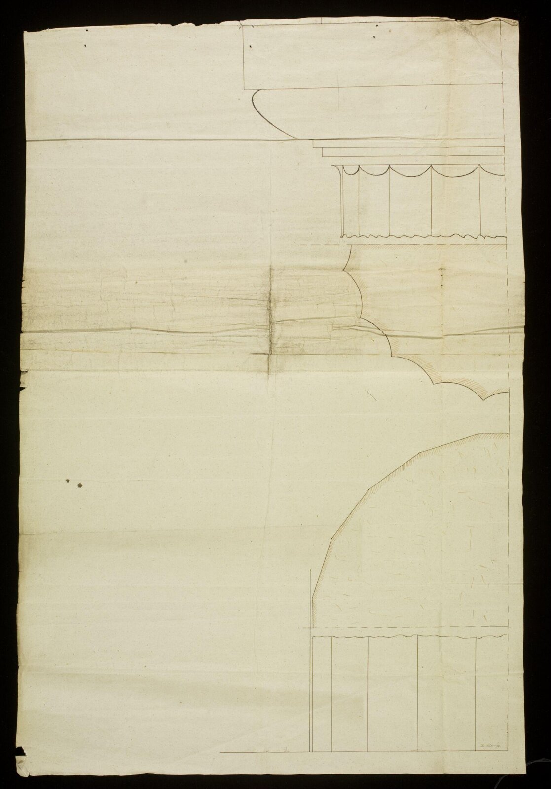 Drawing, Richard Jupp, 1797-98.