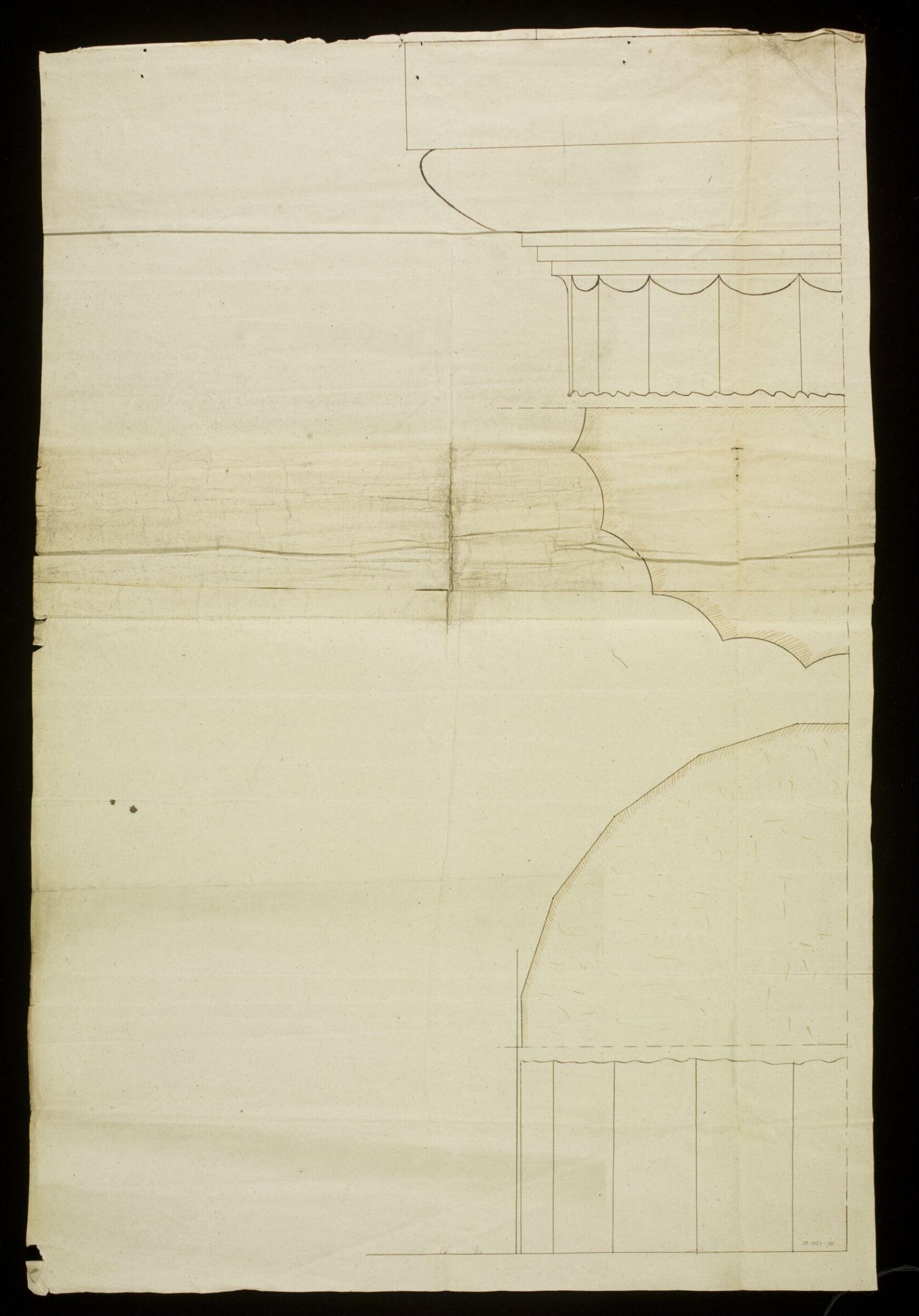 Drawing, Richard Jupp, 1797-98.