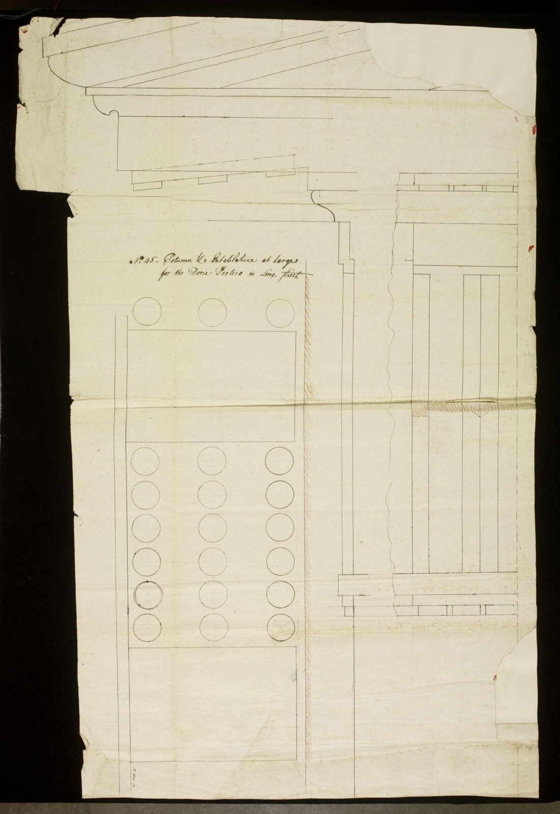 Drawing, Richard Jupp, 1797-98.