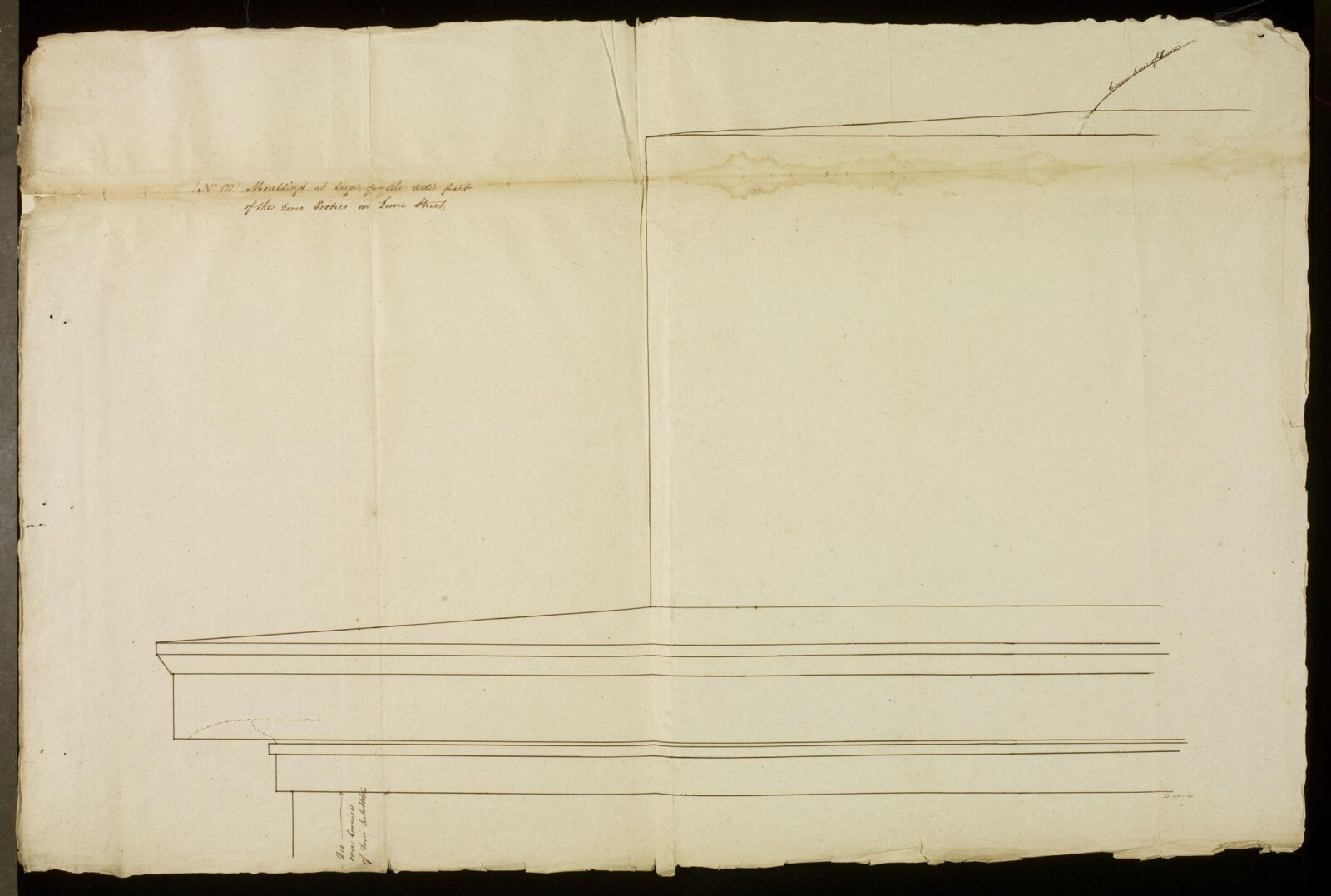 Drawing, Richard Jupp, 1797-98.