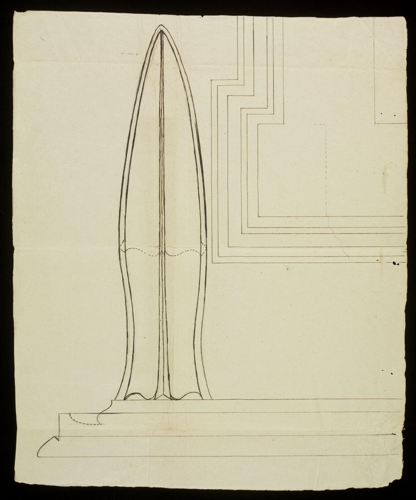 Drawing, Richard Jupp, 1797-98.
