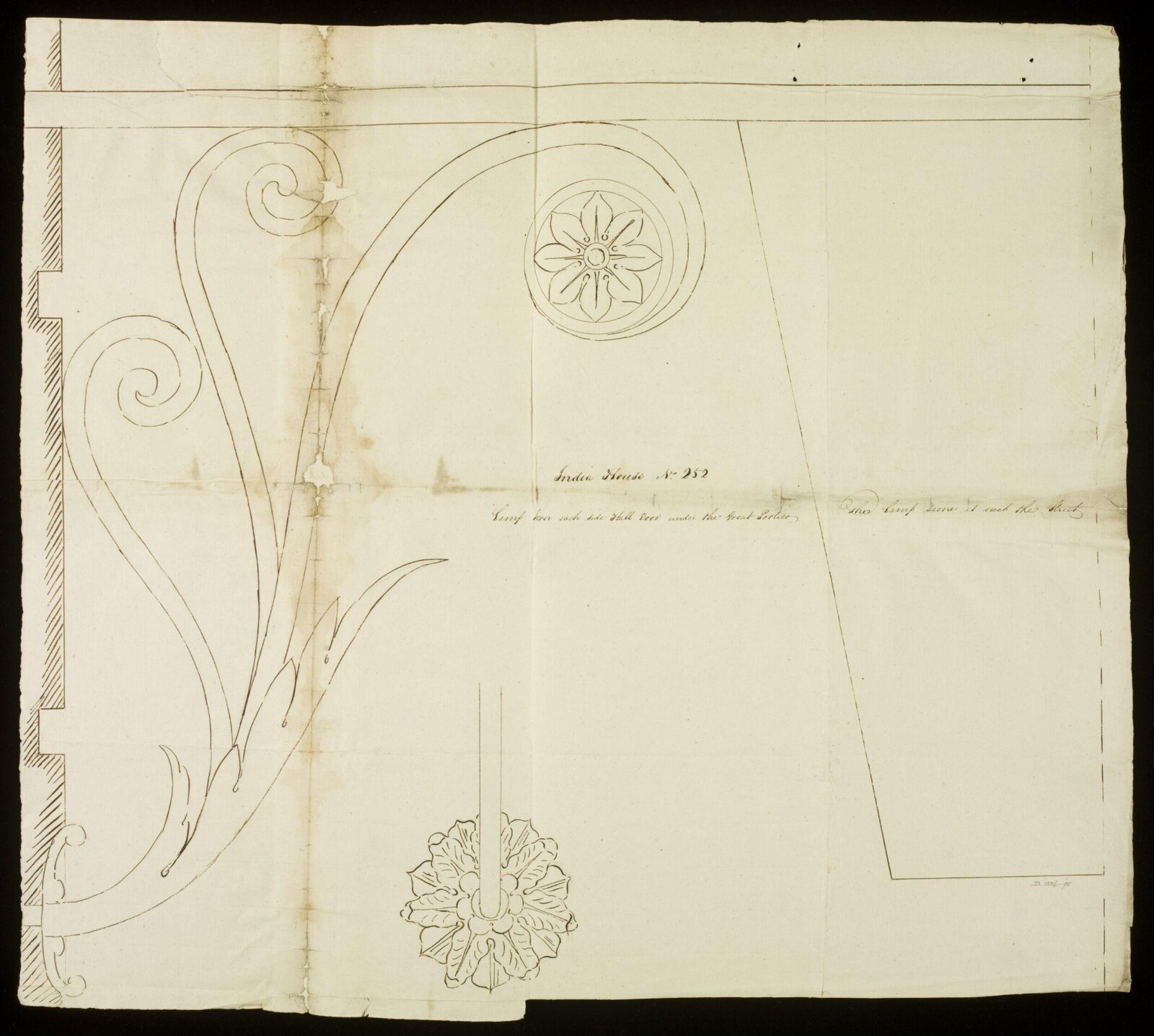 Drawing, Richard Jupp, 1797-98.