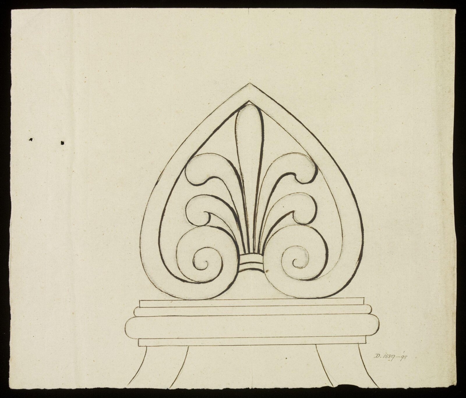 Drawing, Richard Jupp, 1797-98.