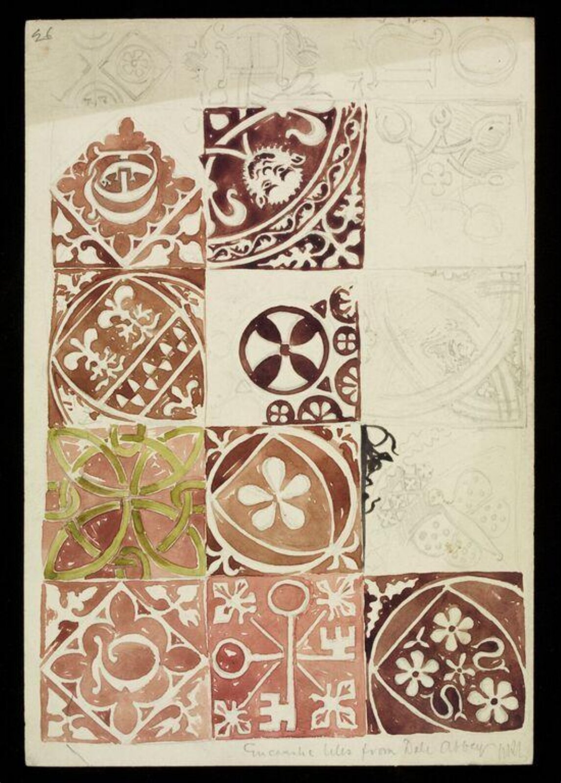 Drawing, W. R. Lethaby, late 19th-early 20th century