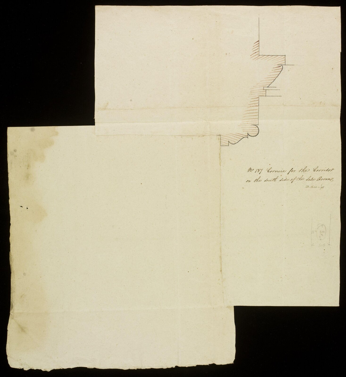 Drawing, Richard Jupp, 1797-98.