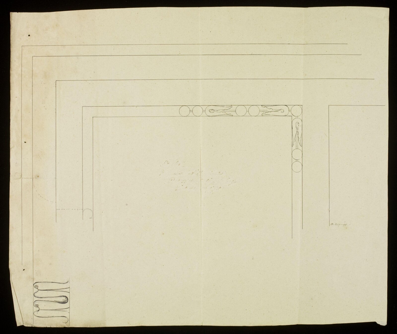 Drawing, Richard Jupp, 1797-98.