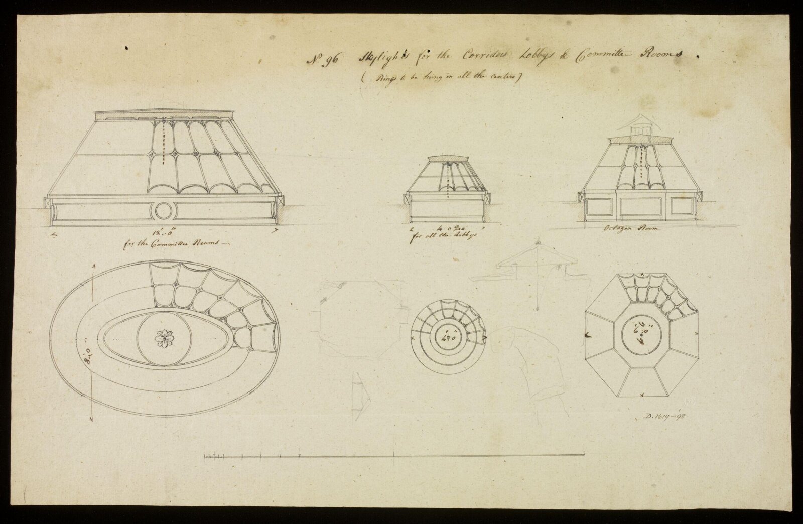 Drawing, Richard Jupp, 1797-98.
