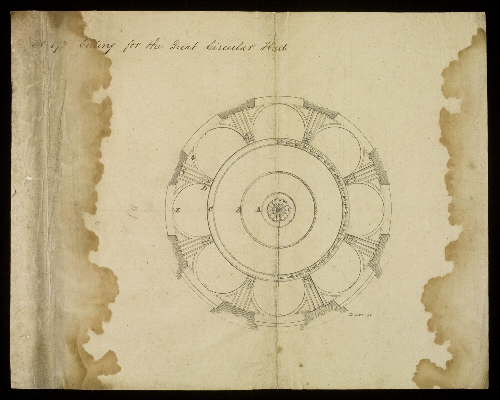 Drawing, Richard Jupp, 1797-98.