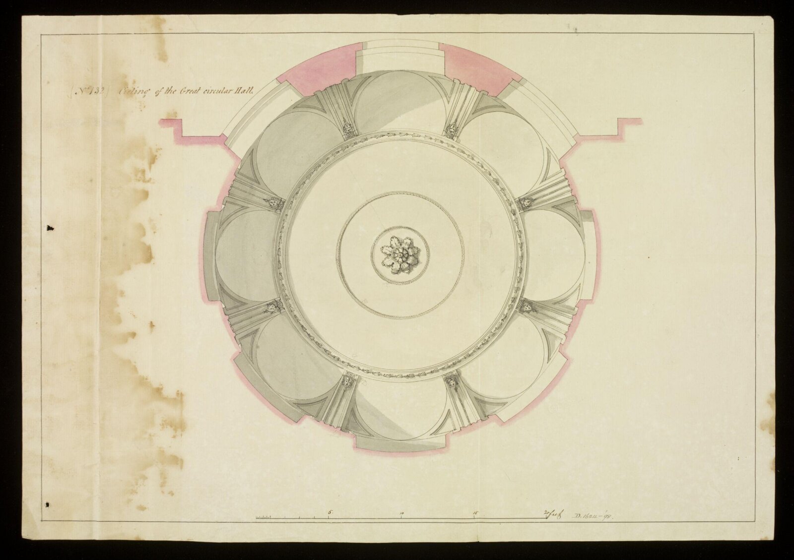 Drawing, Richard Jupp, 1797-98.
