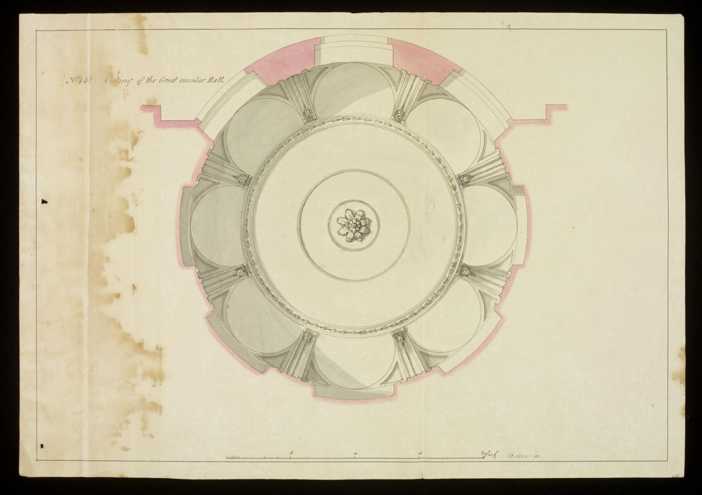 Drawing, Richard Jupp, 1797-98.