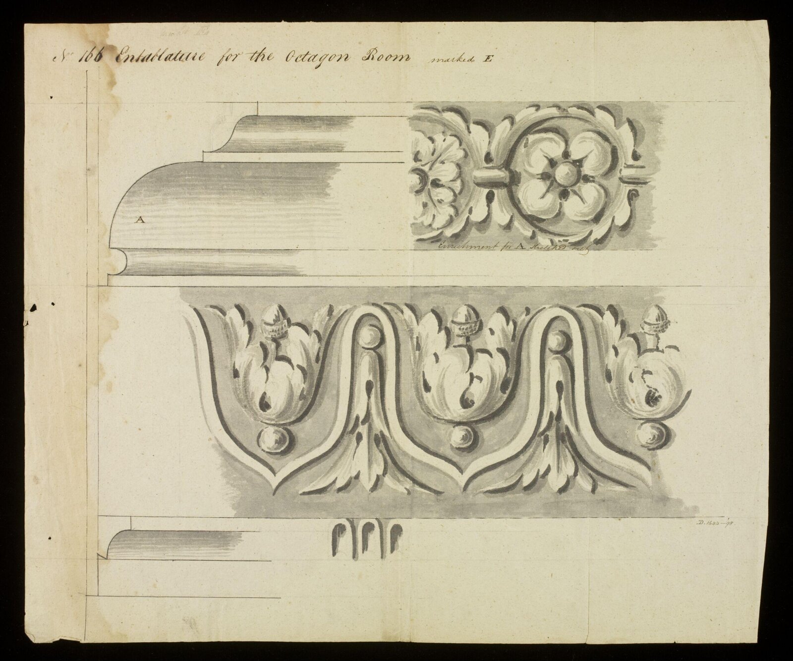 Drawing, Richard Jupp, 1797-98.