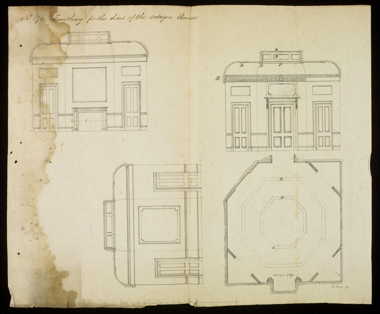 Drawing, Richard Jupp, 1797-98.