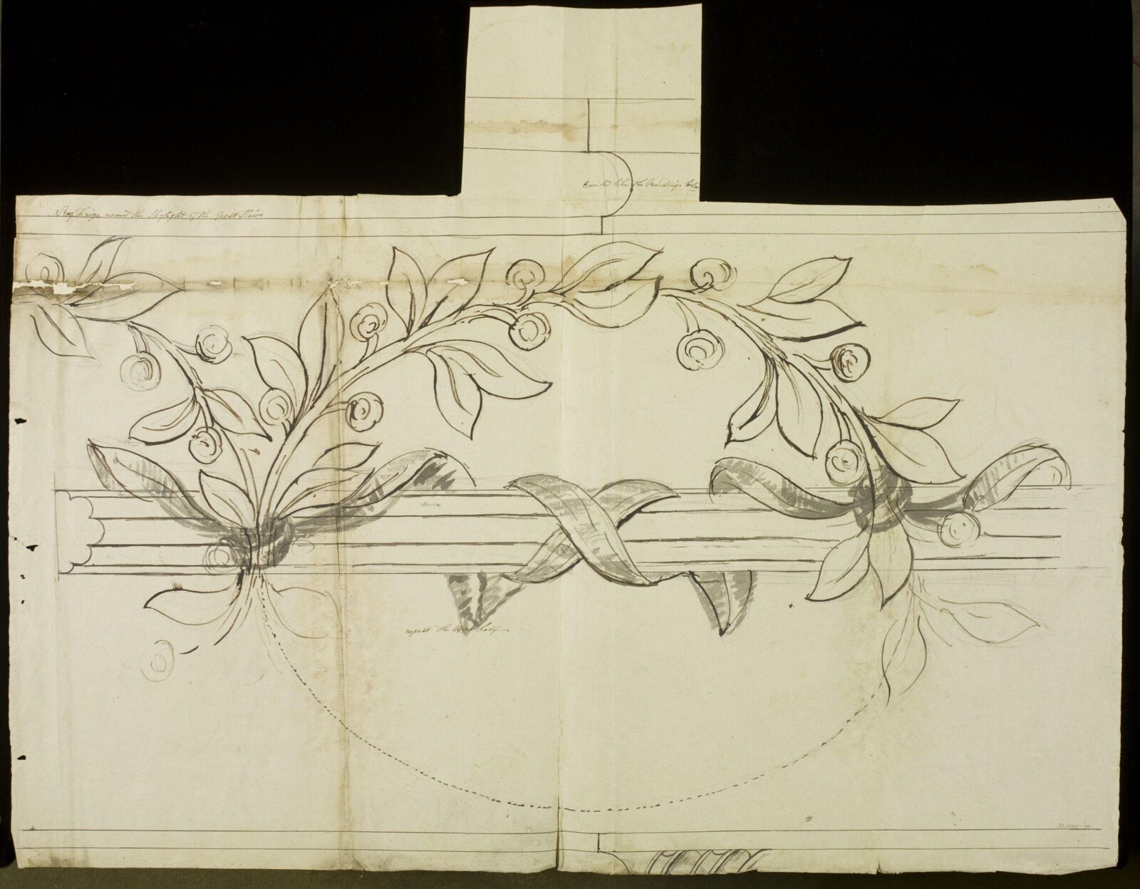 Drawing, Richard Jupp, 1797-98.