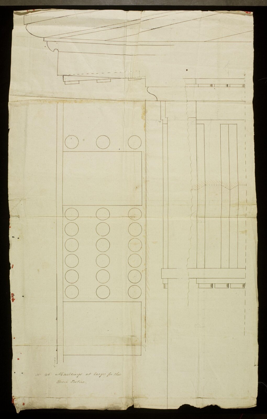 Drawing, Richard Jupp, 1797-98.